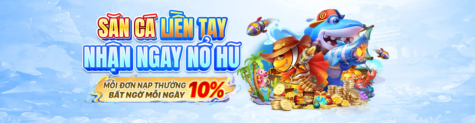 Giao diện chính 9bet casino với các trò chơi cá cược trực tuyến