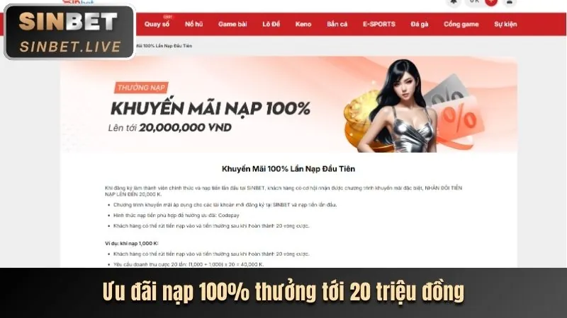 Khuyến mãi chào mừng thành viên mới 9bet.se.net